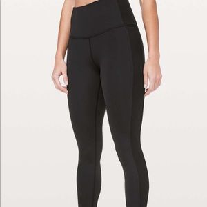 Lululemon Black HR Wunder Under Rib 28”